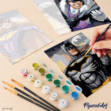 Charger l'image dans la galerie, Mini Série Peinture par Numéros 15x20cm (6 pièces) - Batman - Héros et Vilains