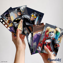 Charger l'image dans la galerie, Mini Série Peinture par Numéros 15x20cm (6 pièces) - Batman - Héros et Vilains