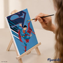 Charger l'image dans la galerie, Mini Série Peinture par Numéros 15x20cm (6 pièces) - Les pouvoirs de Superman