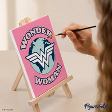Charger l'image dans la galerie, Mini Série Peinture par Numéros 15x20cm (6 pièces) - Wonder Woman intrépide