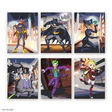 Charger l'image dans la galerie, Mini Série Peinture par Numéros 15x20cm (6 pièces) - Batman à Gotham City Figured'Art