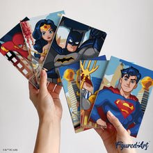 Charger l'image dans la galerie, Mini Série Peinture par Numéros 15x20cm (6 pièces) - Les Héros de la Justice League