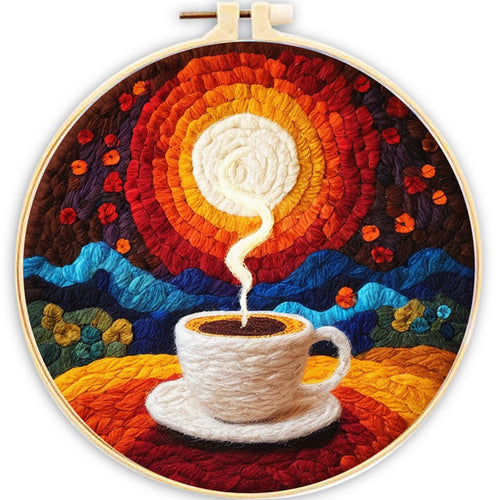 Kit Feutrage à l'aiguille - Café du Matin