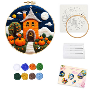 Kit Feutrage à l'aiguille - Maison de la Sorcière