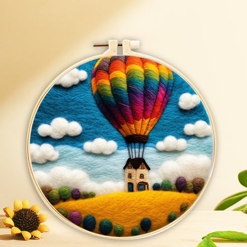 Kit Feutrage à l'aiguille - Maison Ballon