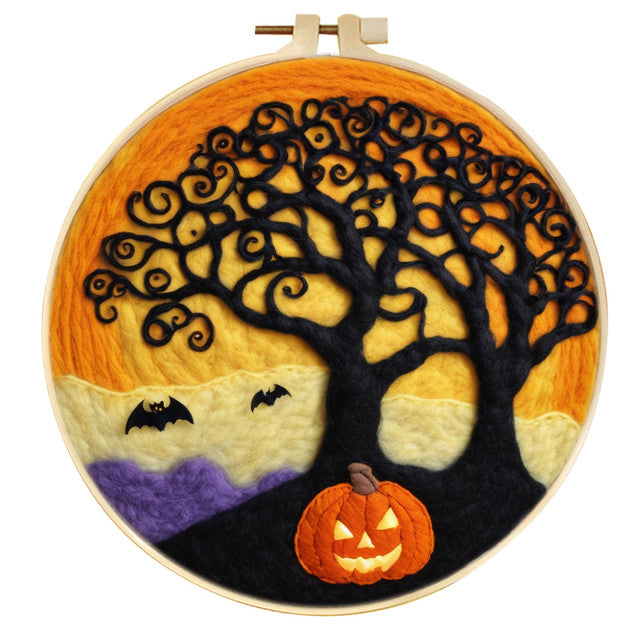 Kit Feutrage à l'aiguille - Arbre d'Halloween