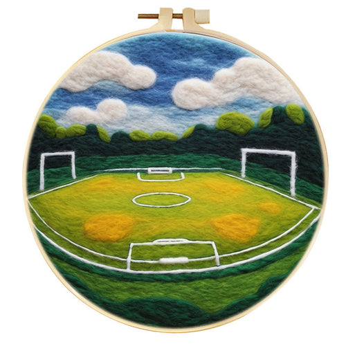 Kit Feutrage à l'aiguille - Terrain de football