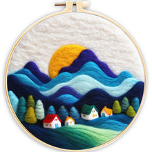 Charger l&#39;image dans la galerie, Kit Feutrage à l&#39;aiguille - Montagne Bleue