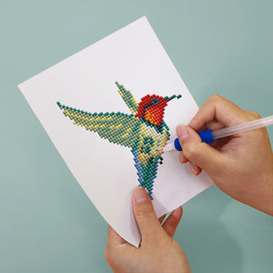 Mini Série Diamond Painting - Oiseaux