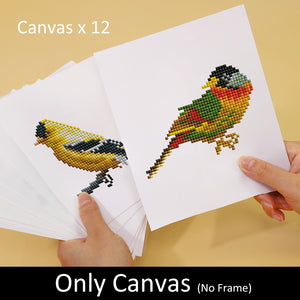 Mini Série Diamond Painting - Oiseaux