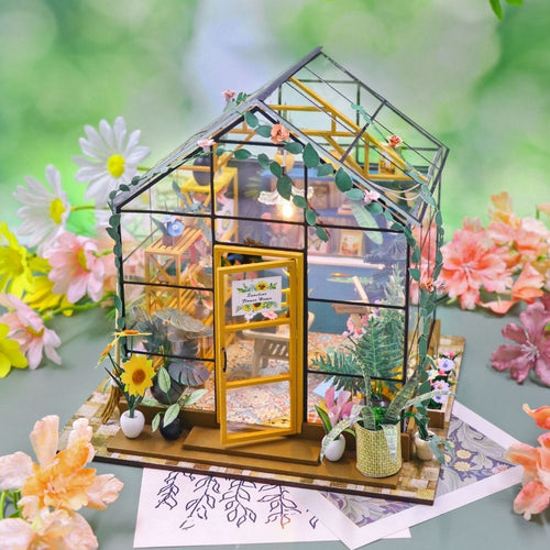 Maison Miniature Serre Ensoleillée