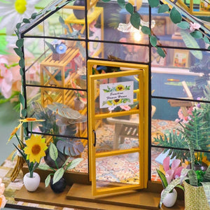 Maison Miniature Serre Ensoleillée