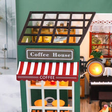 Charger l&#39;image dans la galerie, Maison Miniature Café de l&#39;Après-midi