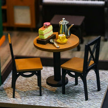Charger l&#39;image dans la galerie, Maison Miniature Café de l&#39;Après-midi