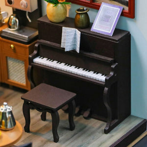 Maison Miniature Café de l'Après-midi