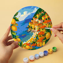 Charger l'image dans la galerie, Mini Série Peinture par Numéros - Disques Ø20cm (6 pièces) - Évasion Dolce Vita