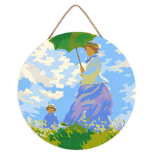 Charger l'image dans la galerie, Peinture par Numéro sur Disque en Bois - La Promenade - Monet