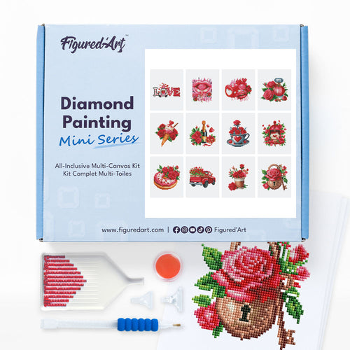 Mini Série Diamond Painting - Romantique