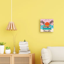 Charger l'image dans la galerie, Mini Peinture par Numéros 20x20cm avec cadre Plage Malibu