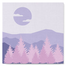 Charger l'image dans la galerie, Mini Peinture par Numéros 20x20cm avec cadre Forêt de Sapins