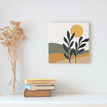 Charger l'image dans la galerie, Mini Peinture par Numéros 20x20cm avec cadre Paysage et Plante