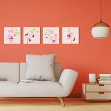 Charger l'image dans la galerie, Mini Peinture par Numéros 20x20cm avec cadre Orchidée
