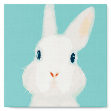 Charger l'image dans la galerie, Mini Peinture par Numéros 20x20cm avec cadre Lapin blanc