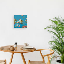 Charger l'image dans la galerie, Mini Peinture par Numéros 20x20cm avec cadre Oiseau et Papillon