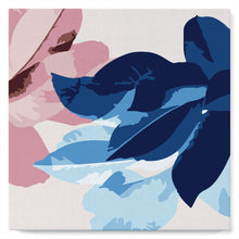 Charger l'image dans la galerie, Mini Peinture par Numéros 20x20cm avec cadre Ambiance bleutée de Fleurs