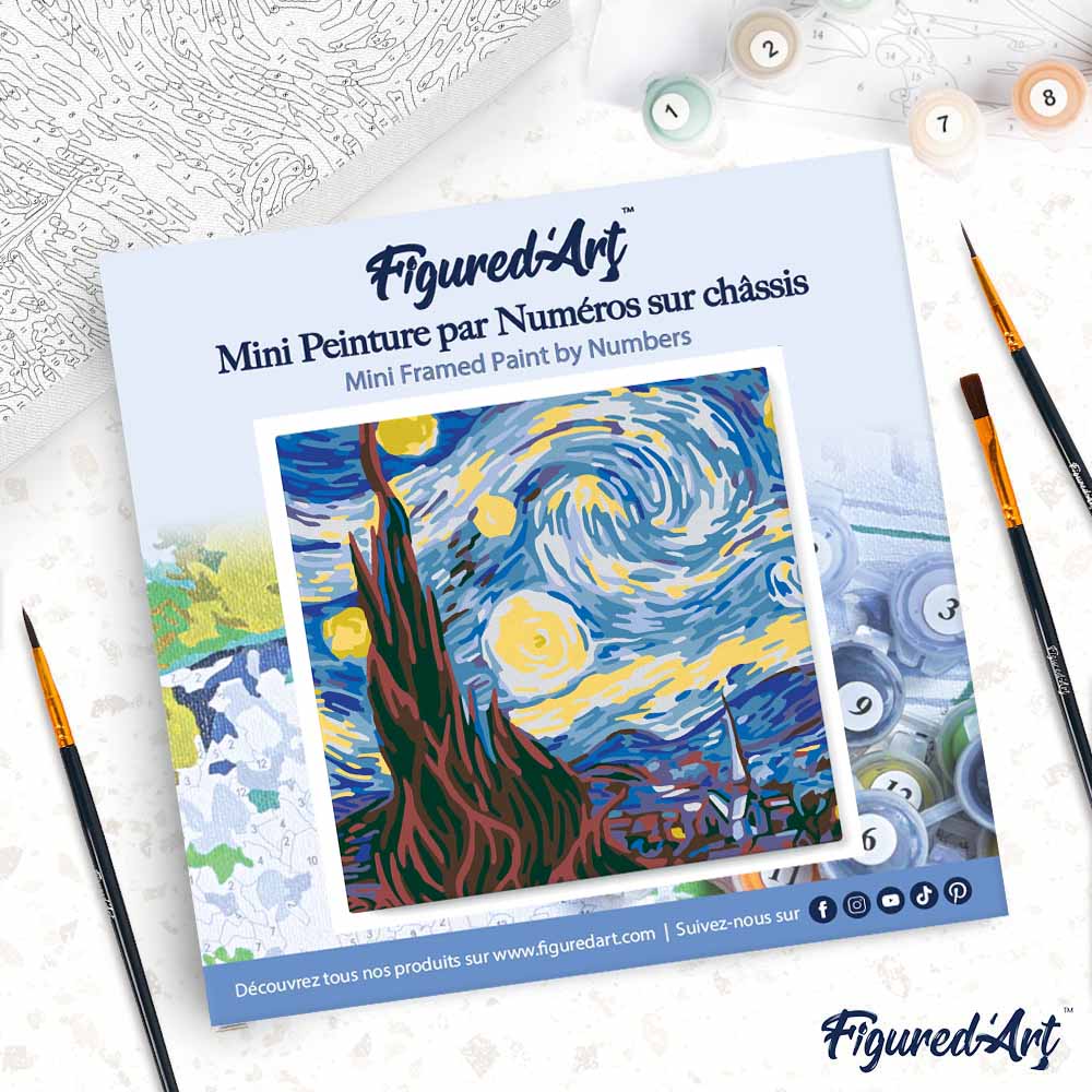 Peinture par Numéros Stitch Nuit Étoilée | Kit Créatif Disney Peinture par Numéros Stitch Nuit Étoilée | Kit Créatif Disney
