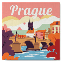 Charger l'image dans la galerie, Mini Peinture par Numéros 20x20cm avec cadre Prague