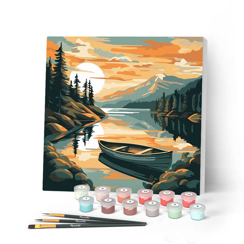 Mini Peinture Par Numéros - Petit Format 20x20cm – Figured'Art