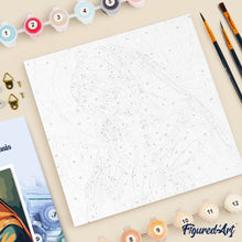 Charger l'image dans la galerie, Mini Peinture par Numéros 20x20cm avec cadre Marie en Prière