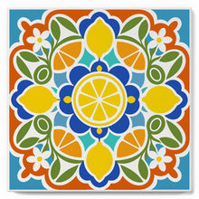 Charger l'image dans la galerie, Mini Peinture par Numéros 20x20cm avec cadre Mandala agrumes
