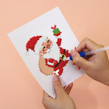 Charger l&#39;image dans la galerie, Mini Diamond Painting 15x20cm (6 pièces) - Noël Festif