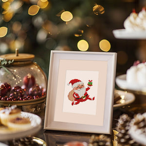 Mini Diamond Painting 15x20cm (6 pièces) - Noël Festif