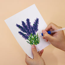 Charger l&#39;image dans la galerie, Mini Diamond Painting 15x20cm (6 pièces) - Flore et Plantes en Pot