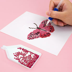 Mini Diamond Painting 15x20cm (6 pièces) - Designs Délicats
