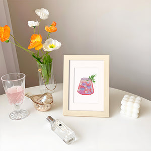 Mini Diamond Painting 15x20cm (6 pièces) - Délices d'Anniversaire