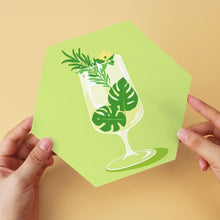 Charger l'image dans la galerie, Mini Série Peinture par Numéros - Hexagones (6 pièces) - Cocktail pastel