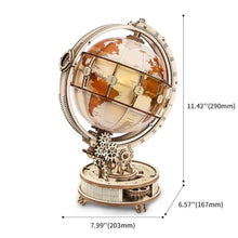 Charger l&#39;image dans la galerie, Puzzle 3D Globe Lumineux