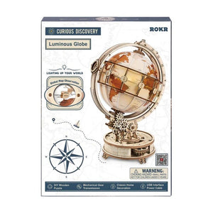 Puzzle 3D Globe Lumineux