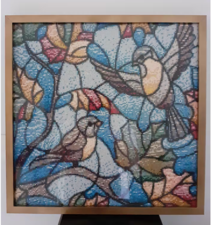 Yves et son diamond painting