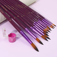 Charger l'image dans la galerie, Accessoires de Peinture par Numéros - Kit de 12 pinceaux multi-tailles Figured'Art