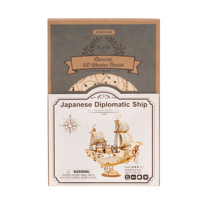 Puzzle 3D Navire diplomatique japonais