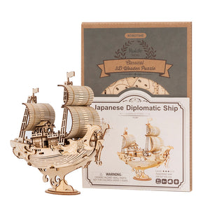 Puzzle 3D Navire diplomatique japonais