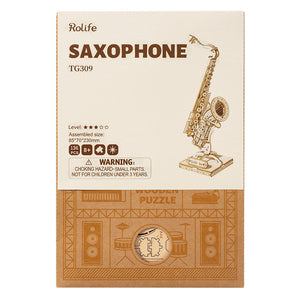 Puzzle 3D Saxophone