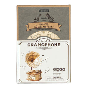 Puzzle 3D Gramophone