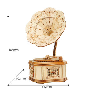 Puzzle 3D Gramophone