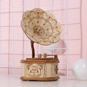 Puzzle 3D Gramophone